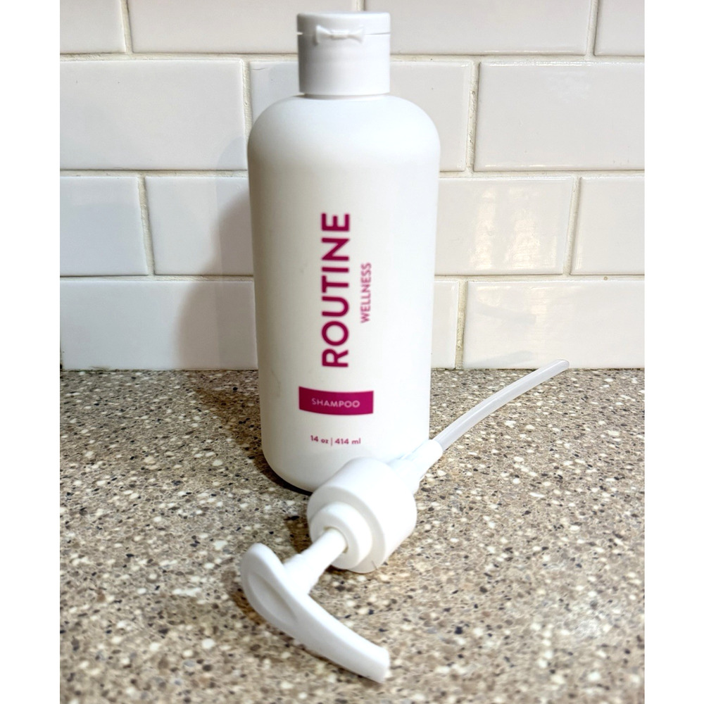Routine Wellness ROSE HIPS 14oz Shampoo PUMP Sealed Thinning Hair Perimenopause